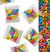 Multi-Colored Bachelorette Party Mini Candy Pecker Packs Set of 6