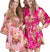 Floral Bridal Party Robes