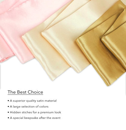 Glam Rose Gold Bride to Be Sash &amp; White Bow - Set of 2