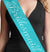 Flirty Bridesmaid Rhinestone Sash