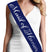 Flirty Maid Of Honor Rhinestone Sash