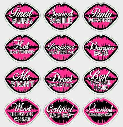 Hottie Hunt Stickers