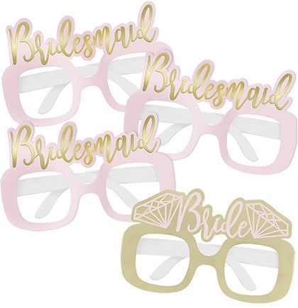 Bridal Party Glasses - Set of 4