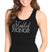 Flirty Maid of Honor/Matron of Honor Tank Top: Black