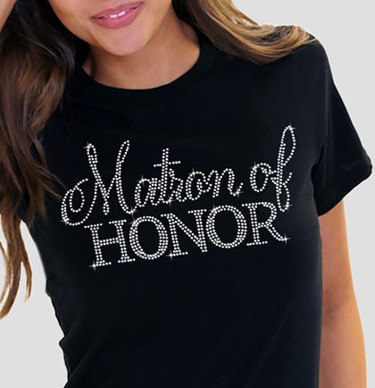 Flirty Matron of Honor Tshirt