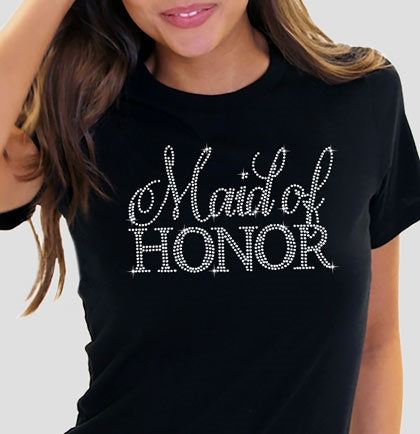 Flirty Maid of Honor Tshirt