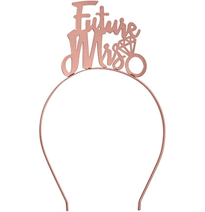 Serre-tête FUTURE MRS Doré - Accessoire Mariage