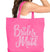 Bridesmaid Diamond Rhinestone Large Canvas Tote