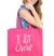 I Do Crew Diamond Rhinestone Large Canvas Tote