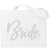 Bride Glam Rhinestone Large Canvas Tote