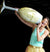 Giant Cheers Champagne Flute Mylar Balloon - 31"
