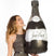 Giant Black Salut Mylar Balloon - 32"