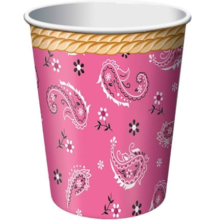Having a Cowgirl Bachelorette Party? These set of eight 9oz Western Print Party Cups are perfect for the party. 