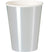 Silver Metallic Cups - Set of 8