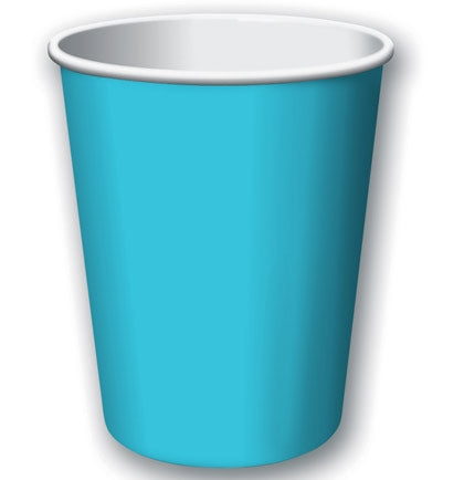 Teal Party Cups - Set of 8