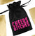 Cheers Bitches Satin Favor Bag