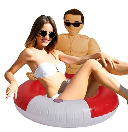 Inflatable Hunk Pool Ring - Chad
