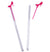Stir your favorite drinks with these adorable stiletto stirrers! The set of twelve stirrers are decorated with a pink stiletto on top. The stiletto can be removed and used as a pick for a fun accent to the drink. 