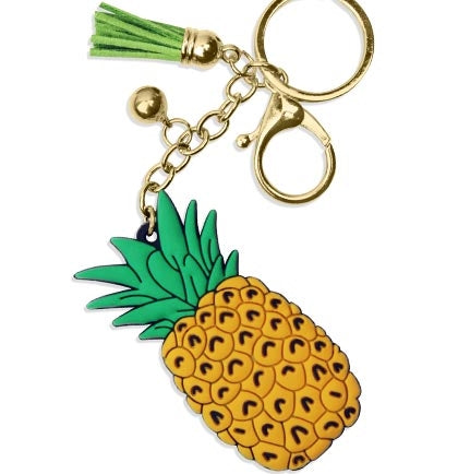This adorable 3" plastic pineapple shaped keychain is the perfect party favor to give to the guests at a Tropical Bachelorette Party. 
