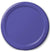 Solid Purple Dessert Plates