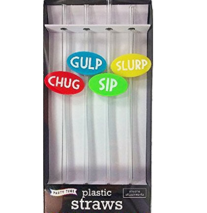 Party Time Straws Set of 4