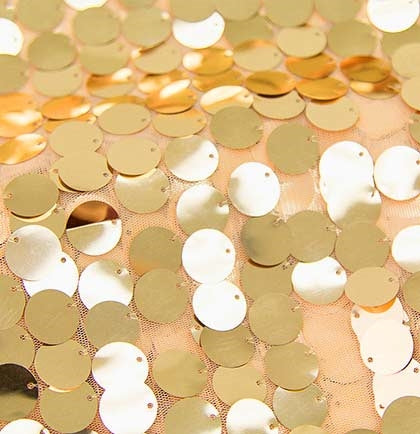 The 13"x108" gold payette table runner works on square, rectangle or round tables and is perfect for a bachelorette party, lingerie shower, or any event! 