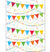 Colorful Pennant Banner Photo Backdrop