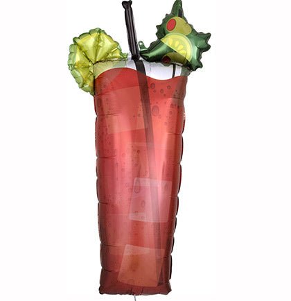 Bloody Mary Drink Mylar Balloon - 37"