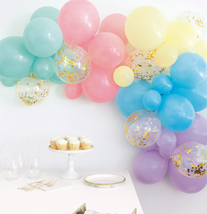 Pastel Balloon Arch Kit