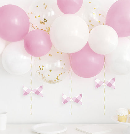 Pink & White Balloon Arch Kit