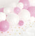 Pink & White Balloon Centerpiece Kit