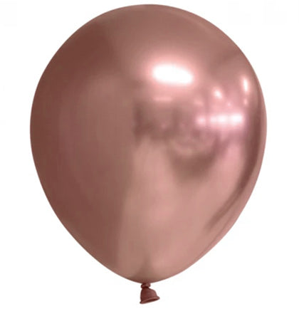 Metallic Rose Gold Party Balloons