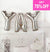 Yay Silver Mylar Balloon Banner Kit