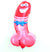 Pink Pecker Balloon 29"