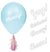Create a special party balloon for the bride with the unique Balloon Sticker & Tassel Kit. The kit includes four white sticker sayings and four 8"pink tassels. The kit components will fit most standard sized balloons. Please note a balloon is not included with the kit. 