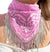 Pink Western Bling Bandana