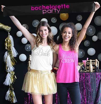 Bachelorette Party Satin Banner