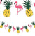 Pineapple & Flamingo Banner Kit - 6ft