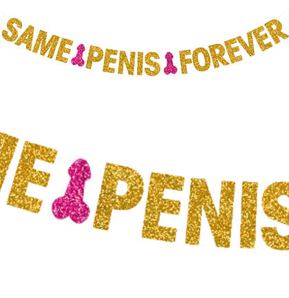Same Pen*s Forever Gold Letter Banner Kit