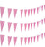 Light Pink Glitter Pennant Banner 6ft