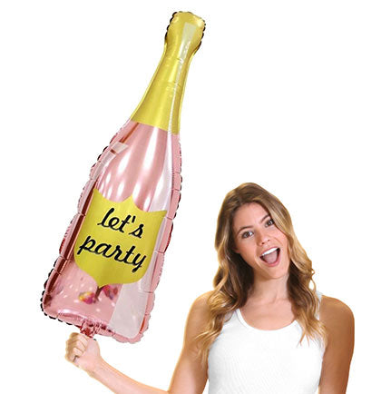 Let's Party Champagne Bottle Balloon - 40"