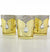 Gold Bling Candle Holder - Set of 3