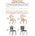 Glam Rose Gold Bride to Be Satin & Organza Chair Cover