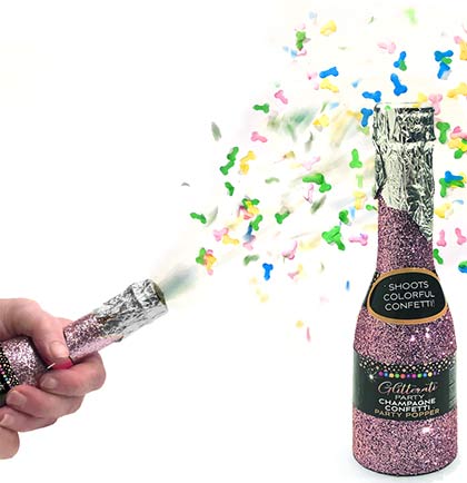 Glitterati Pen*s Shaped Confetti Popper