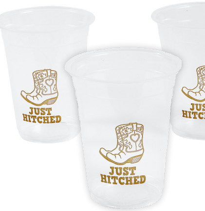 Just Hitched Cups - Set of 25