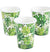 Monstera Leaf Party Cups