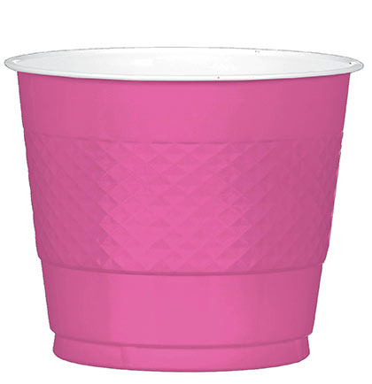 Hot Pink Cocktail Party Cups - Set of 20