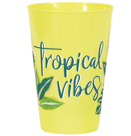 Tropical Vibes Cups - Set of 6