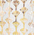 Diamond Shaped Gold Fringe Curtain