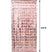 Rose Gold Foil Square Curtain